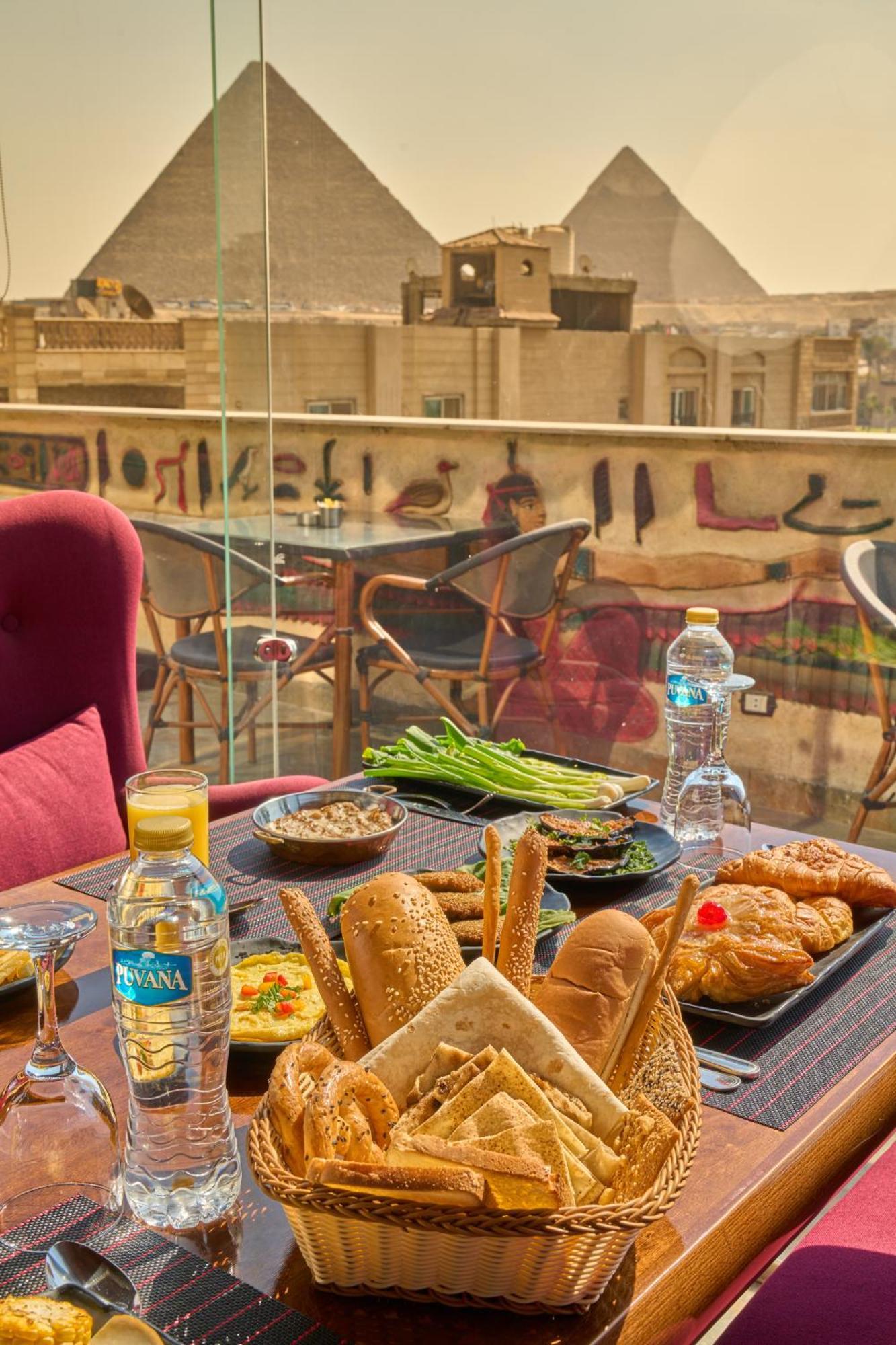 King Pyramids View Hotel Kafrat al Jabal Экстерьер фото